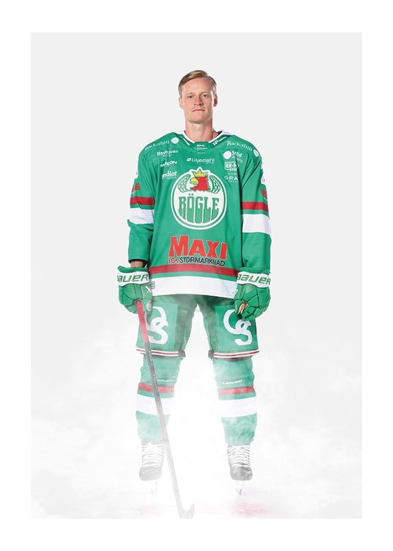 Poster Anton Bengtsson #28 Rögle BK 2024/2025