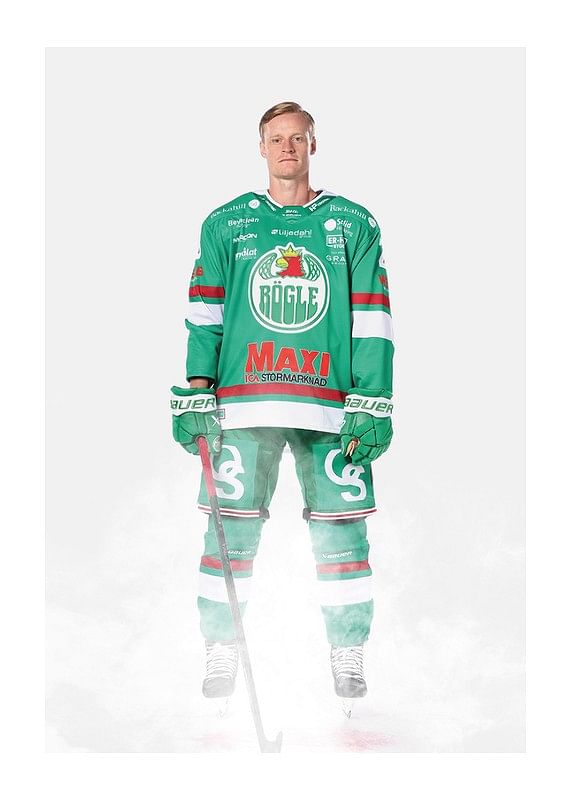 Poster Anton Bengtsson #28 Rögle BK 2024/2025