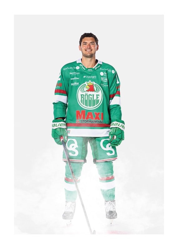 Poster Brady Ferguson #12 Rögle BK 2024/2025