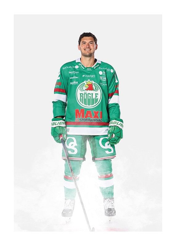Poster Brady Ferguson #12 Rögle BK 2024/2025