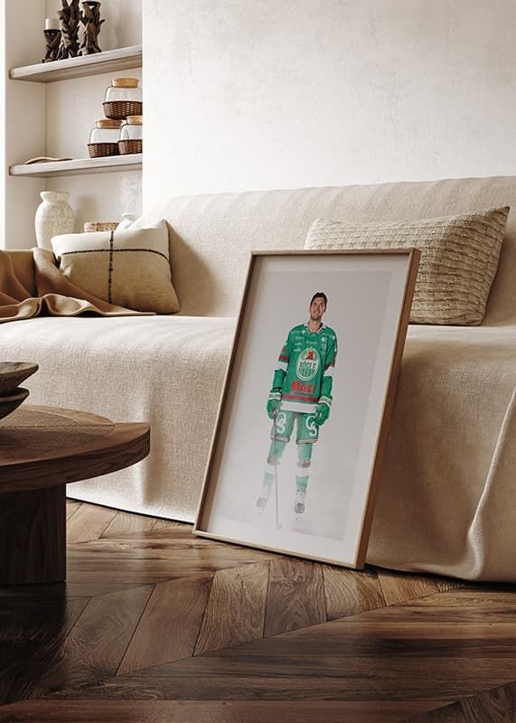 Poster Brady Ferguson #12 Rögle BK 2024/2025 crossfade