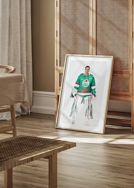 Poster Christoffer Rifalk #65 Rögle BK 2024/2025 crossfade