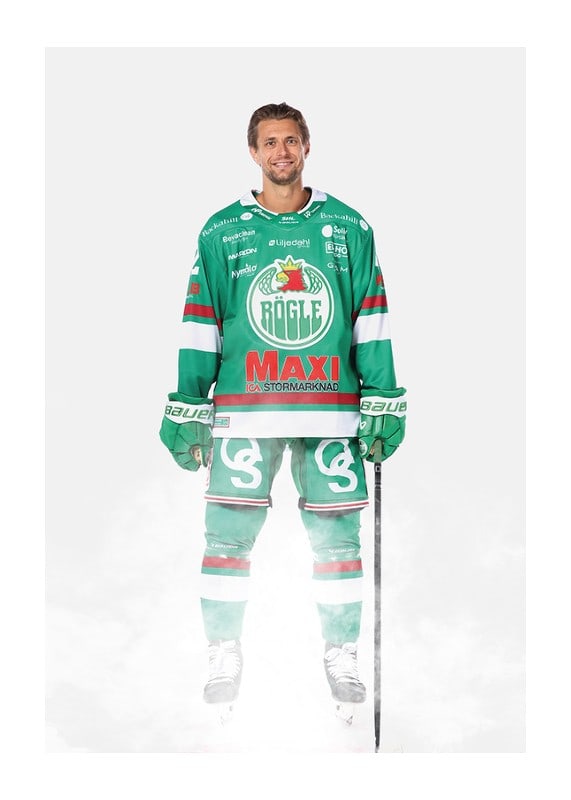 Poster Daniel Zaar #72 Rögle BK 2024/2025