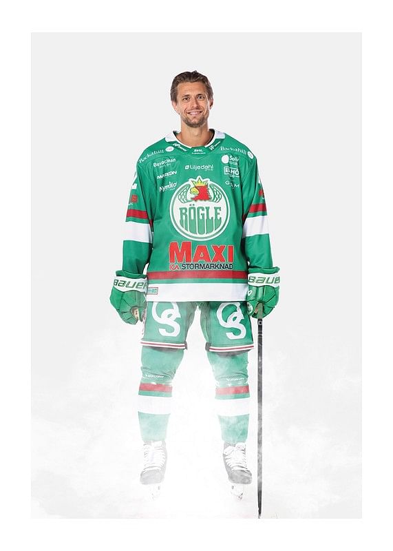 Poster Daniel Zaar #72 Rögle BK 2024/2025