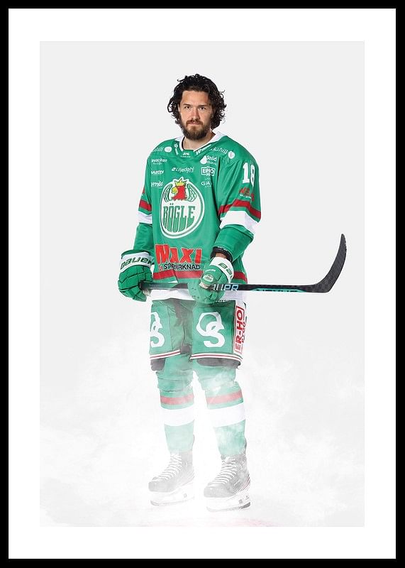 Dennis Everberg #18 Rögle BK 2024/2025-12