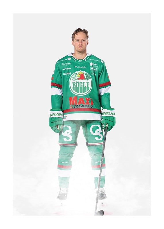 Poster Filip Johansson #58 Rögle BK 2024/2025