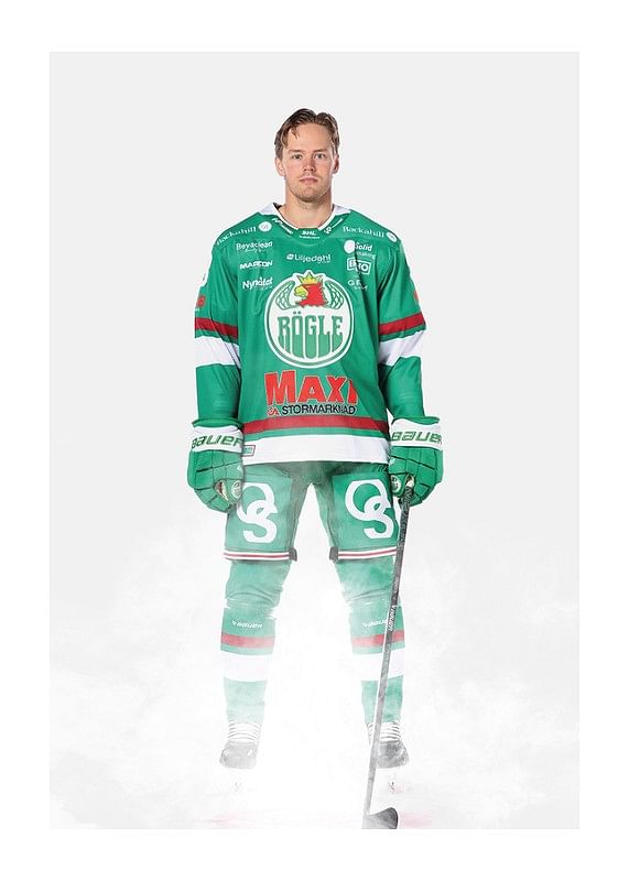Poster Filip Johansson #58 Rögle BK 2024/2025