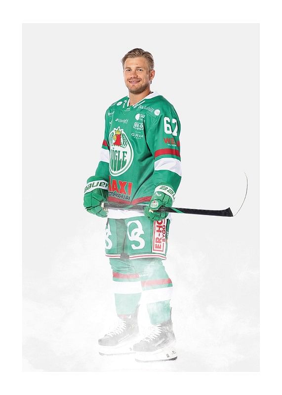 Poster Leon Bristedt #67 Rögle BK 2024/2025