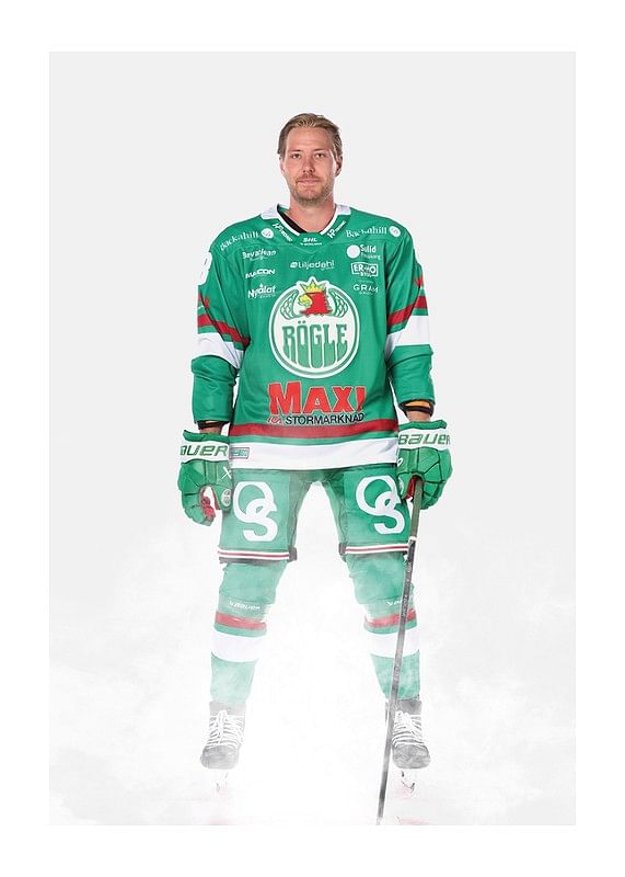 Poster Linus Sandin #8 Rögle BK 2024/2025