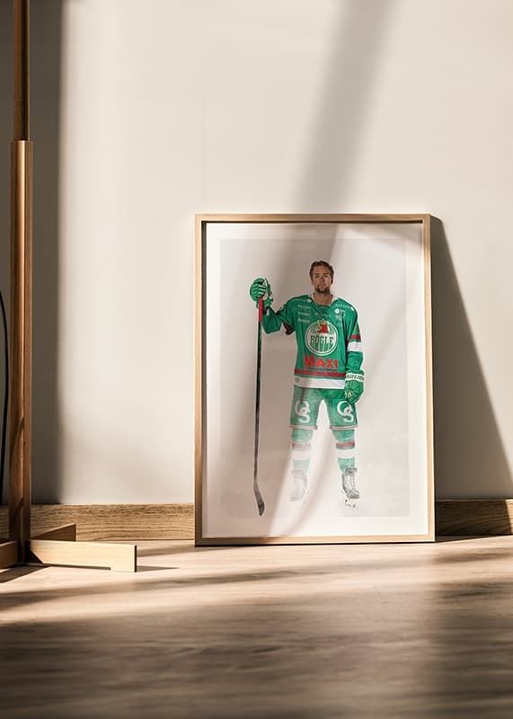 Poster Lucas Ekeståhl Jonsson #16 Rögle BK 2024/2025 crossfade