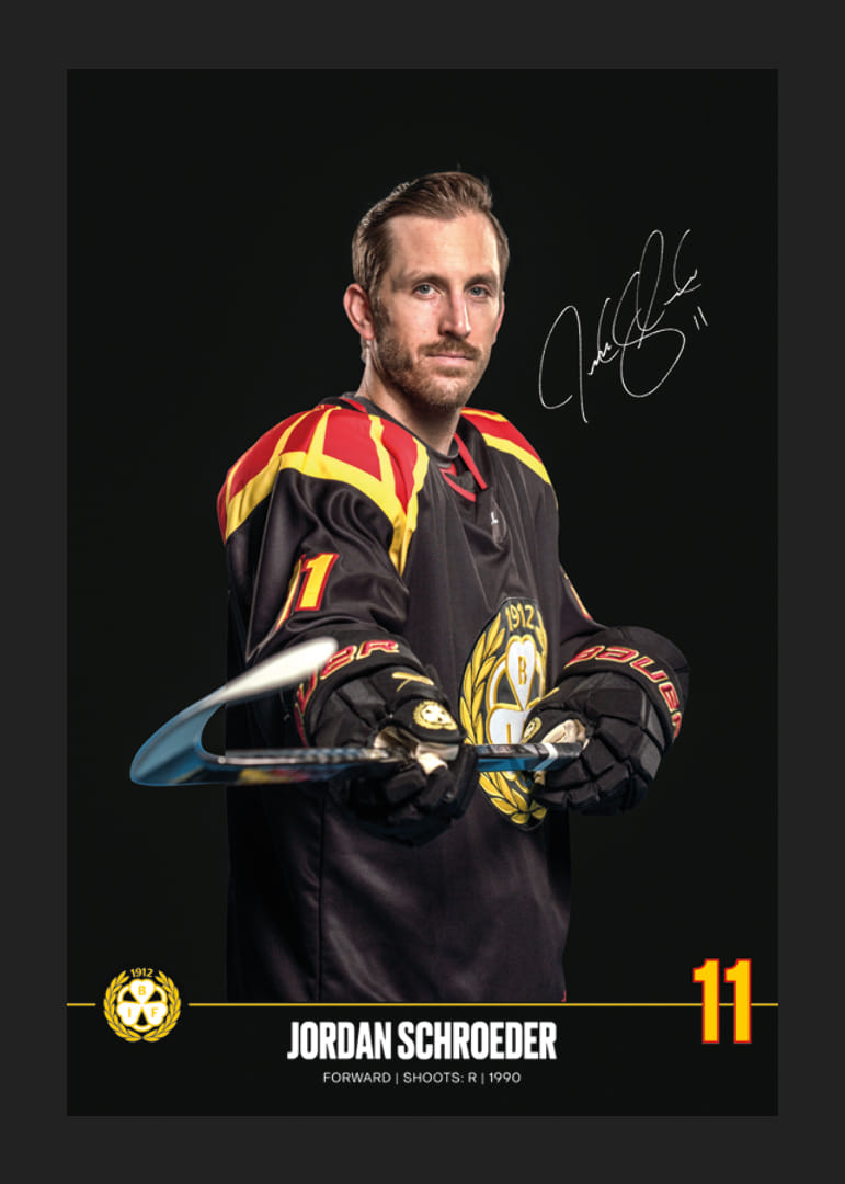 Jordan Schroeder #11 Brynäs IF 2024/2025-12