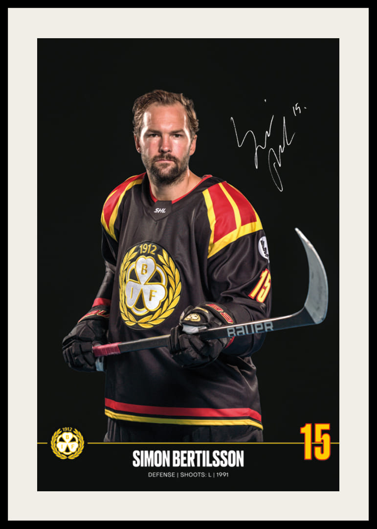 Simon Bertilsson #15 Brynäs IF 2024/2025-12