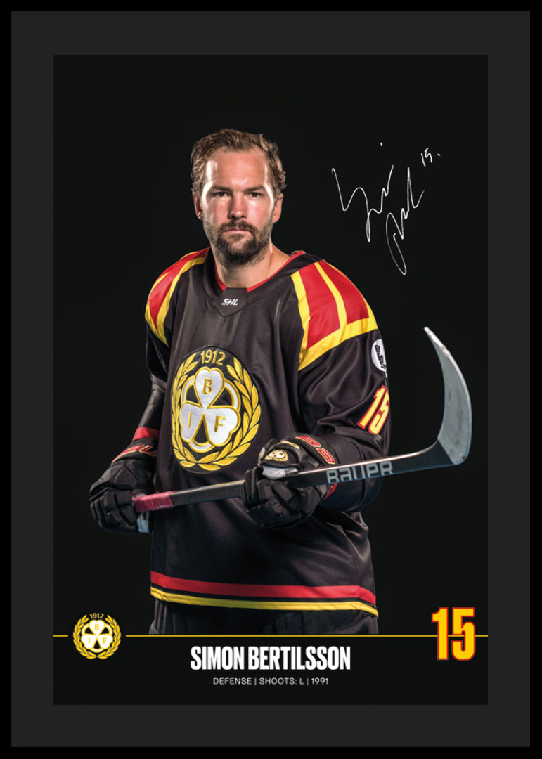 Simon Bertilsson #15 Brynäs IF 2024/2025-12