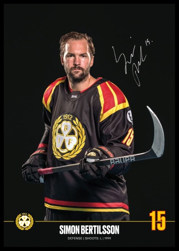 Simon Bertilsson #15 Brynäs IF 2024/2025-12