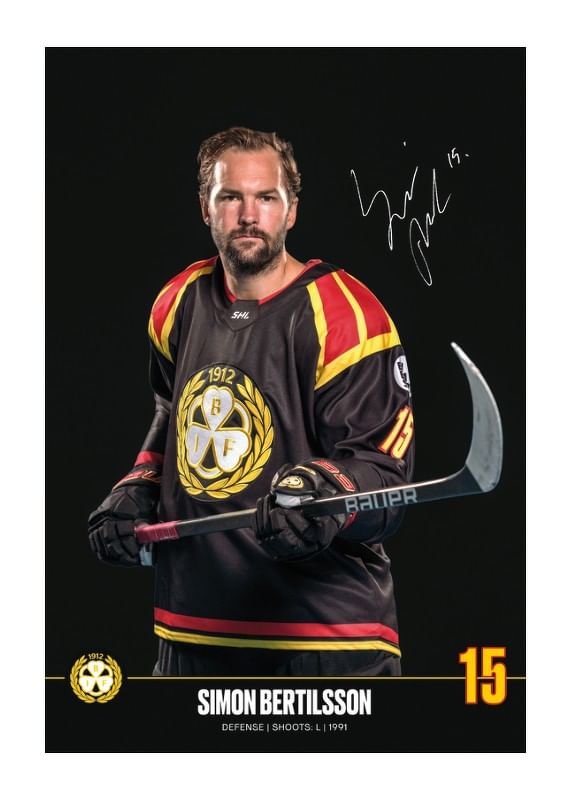 Simon Bertilsson #15 Brynäs IF 2024/2025-12