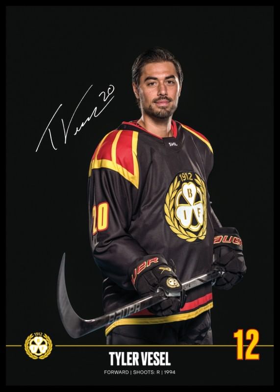 Tyler Vesel #20 Brynäs IF 2024/2025-12