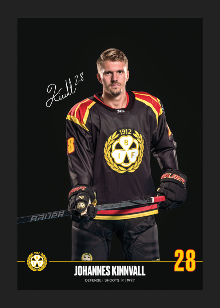 Johannes Kinnvall #28 Brynäs IF 2024/2025-12
