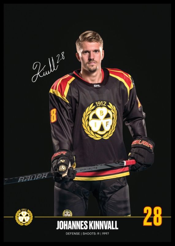 Johannes Kinnvall #28 Brynäs IF 2024/2025-12