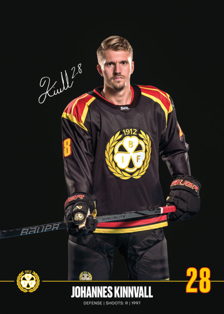 Johannes Kinnvall #28 Brynäs IF 2024/2025-12