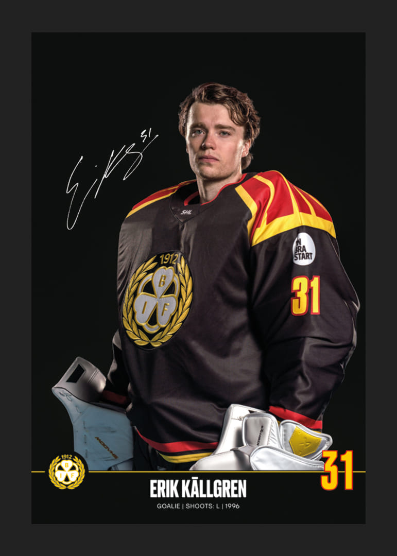 Erik Källgren #31 Brynäs IF 2024/2025-12