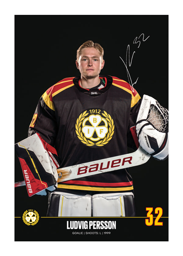 Poster Ludvig Persson #32 Brynäs IF 2024/2025