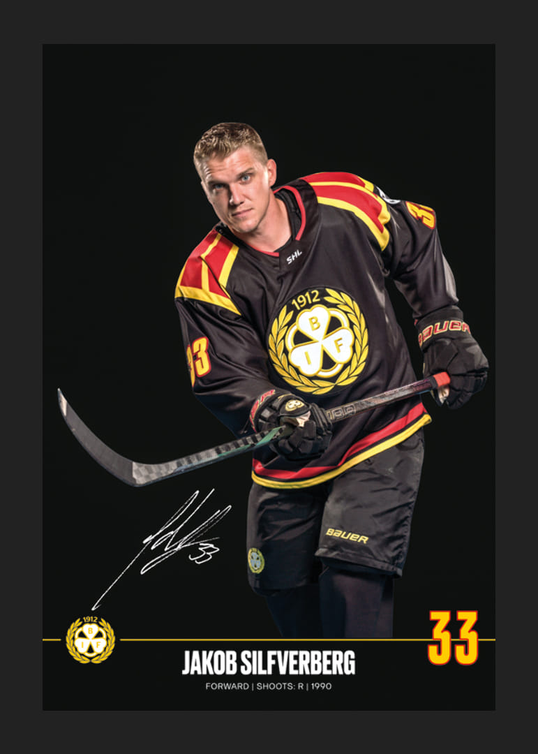 Jakob Silfverberg #33 Brynäs IF 2024/2025-12