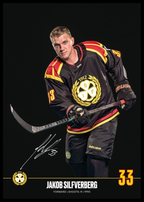 Jakob Silfverberg #33 Brynäs IF 2024/2025-12