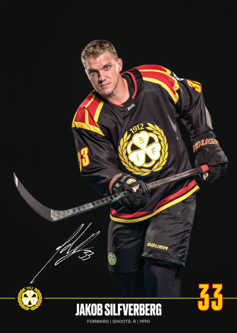 Jakob Silfverberg #33 Brynäs IF 2024/2025-12