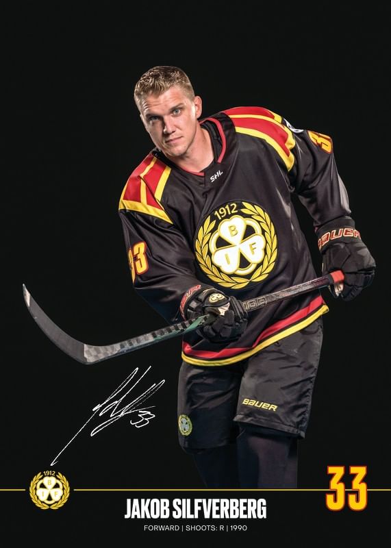 Jakob Silfverberg #33 Brynäs IF 2024/2025-12