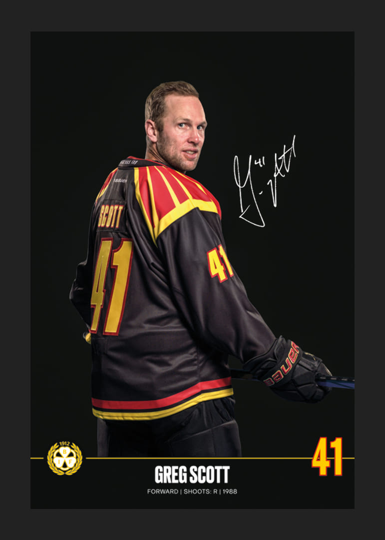 Greg Scott #41 Brynäs IF 2024/2025-12
