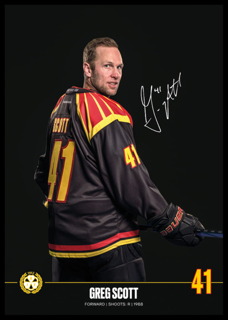 Greg Scott #41 Brynäs IF 2024/2025-12