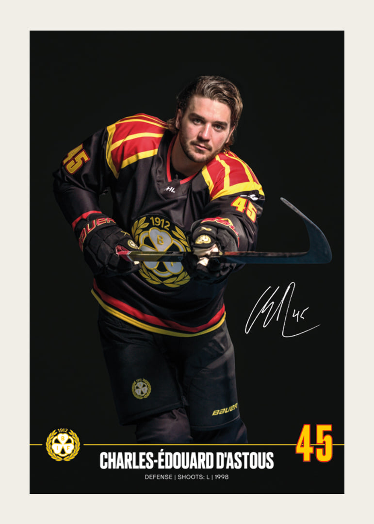 Charles-Édouard D'Astous #45 Brynäs IF 2024/2025-12
