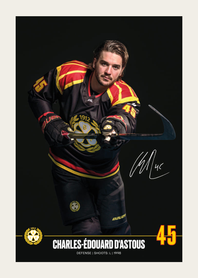Charles-Édouard D'Astous #45 Brynäs IF 2024/2025-12
