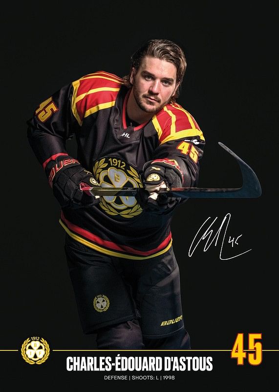 Charles-Édouard D'Astous #45 Brynäs IF 2024/2025-12