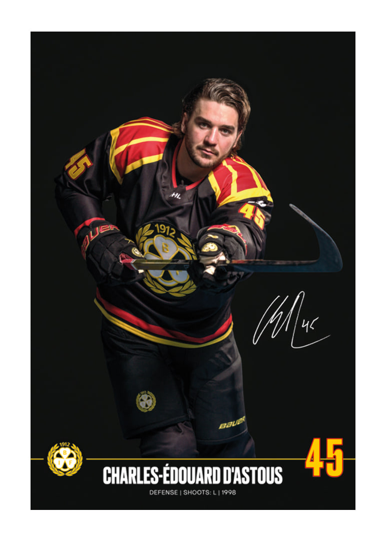 Charles-Édouard D'Astous #45 Brynäs IF 2024/2025-12