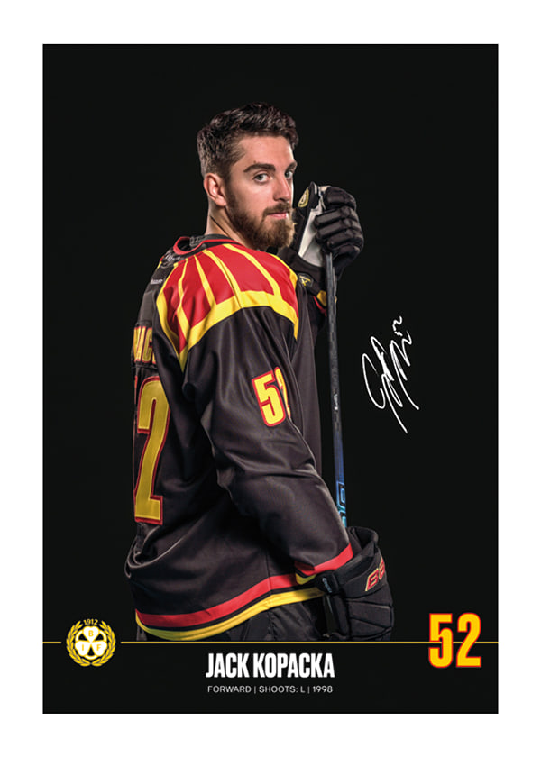 Poster Jack Kopacka #52 Brynäs IF 2024/2025