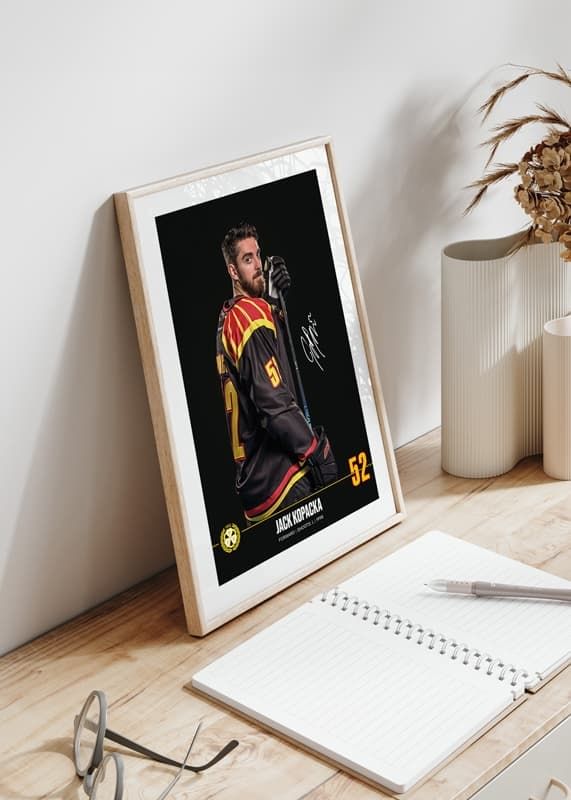 Poster Jack Kopacka #52 Brynäs IF 2024/2025 crossfade