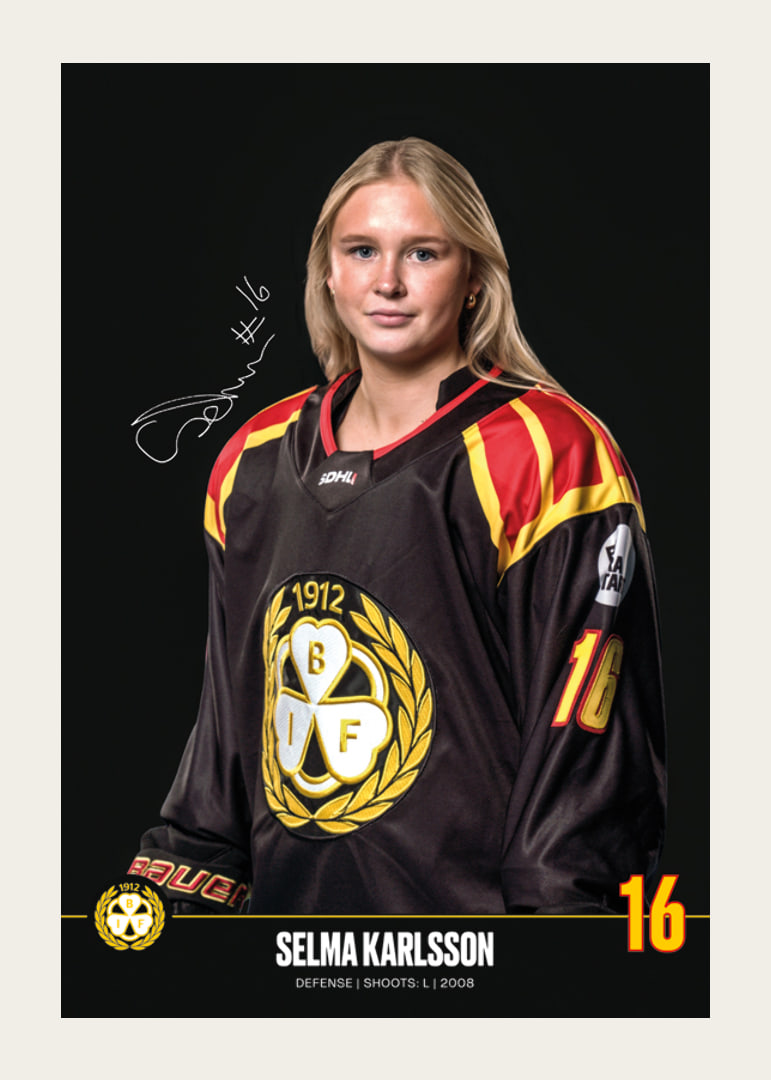 Selma Karlsson #16 Brynäs IF 2024/2025-12