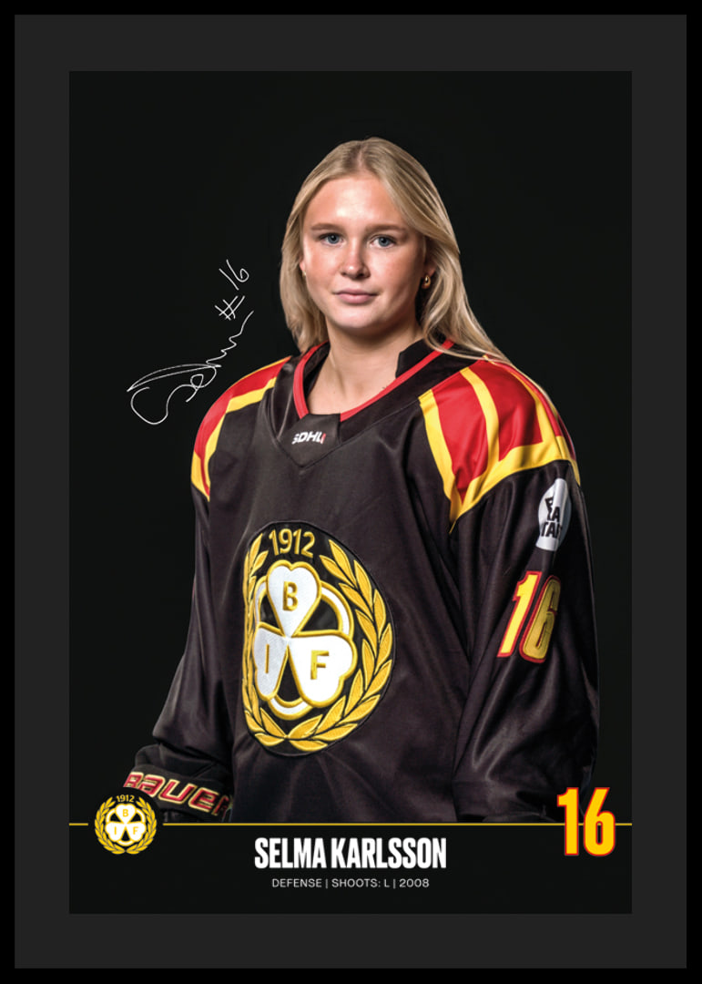 Selma Karlsson #16 Brynäs IF 2024/2025-12