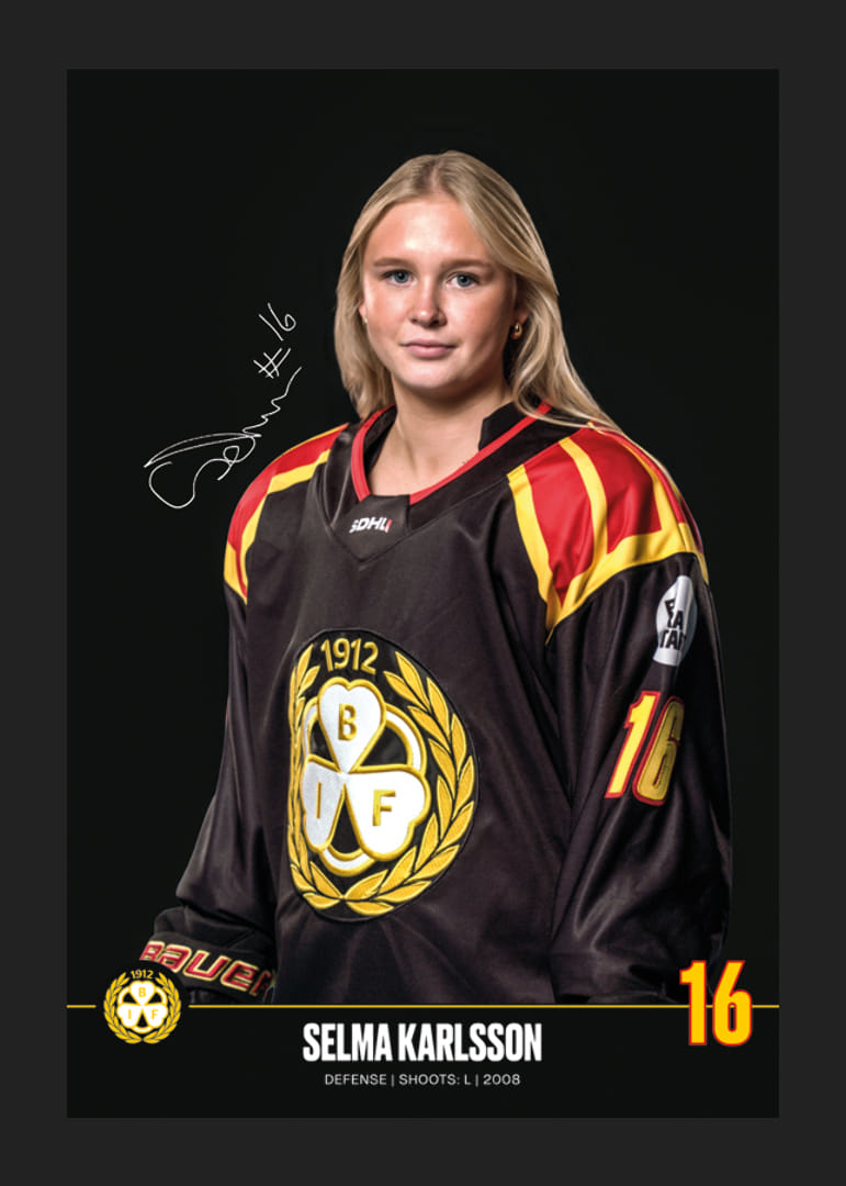 Selma Karlsson #16 Brynäs IF 2024/2025-12