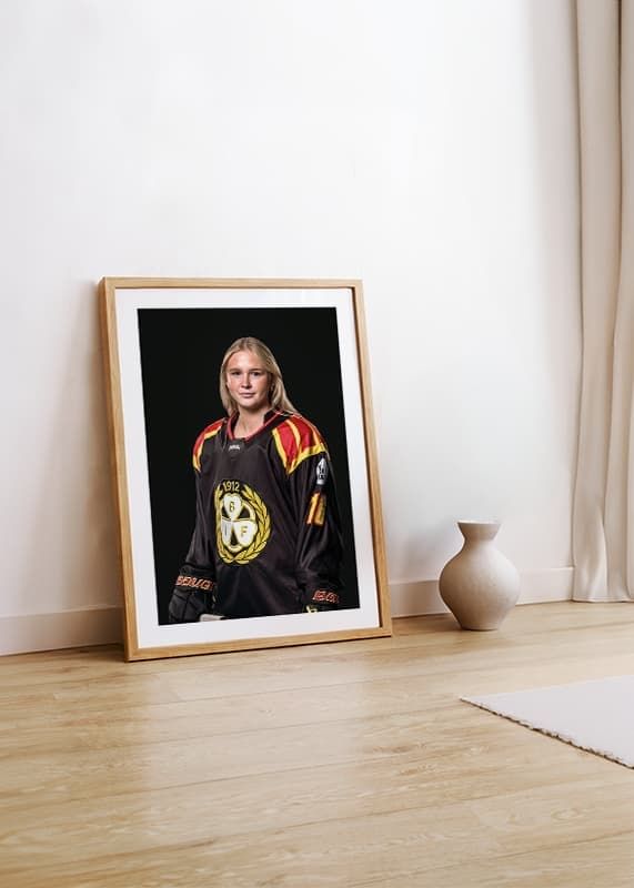 Poster Selma Karlsson #16 Brynäs IF 2024/2025 crossfade