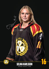 Selma Karlsson #16 Brynäs IF 2024/2025-7