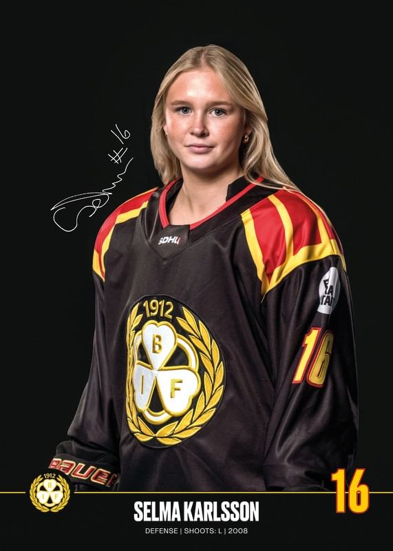 Selma Karlsson #16 Brynäs IF 2024/2025-12
