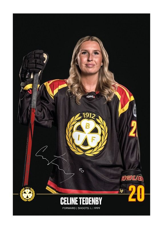 Poster Celine Tedenby #20 Brynäs IF 2024/2025