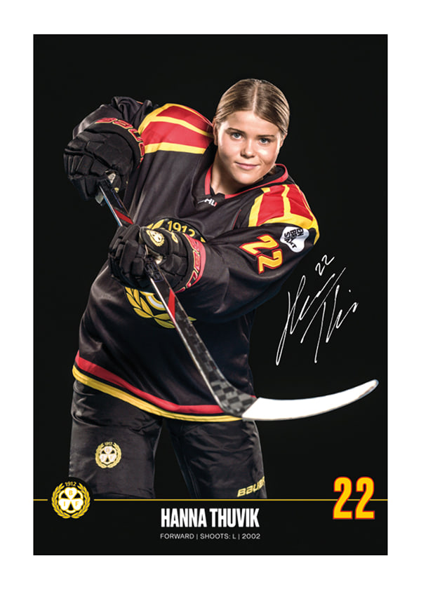 Poster Hanna Thuvik #22 Brynäs IF 2024/2025
