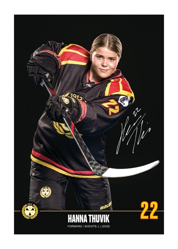 Poster Hanna Thuvik #22 Brynäs IF 2024/2025