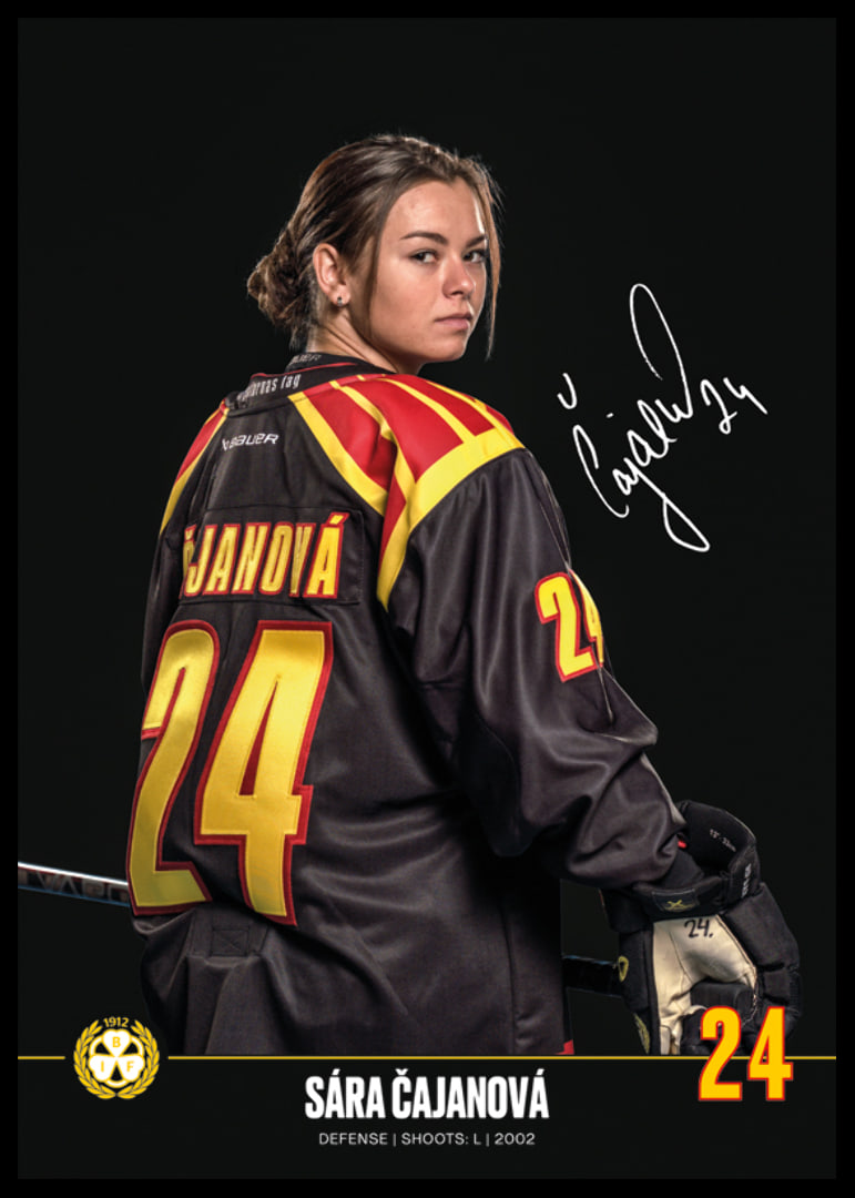Sára Čajanová #24 Brynäs IF 2024/2025-12