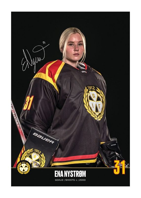 Poster Ena Nystrøm #31 Brynäs IF 2024/2025