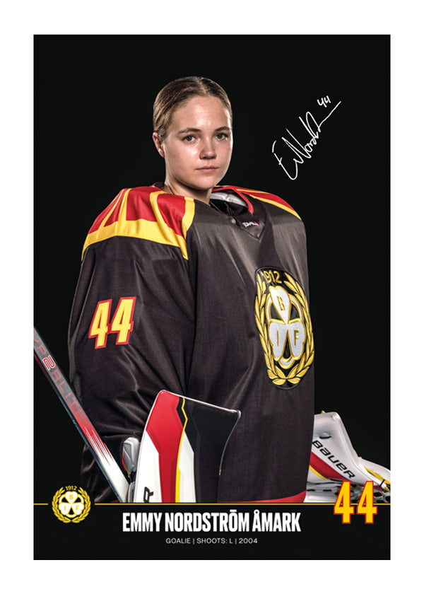 Poster Emmy Nordström Åmark #44 Brynäs IF 2024/2025