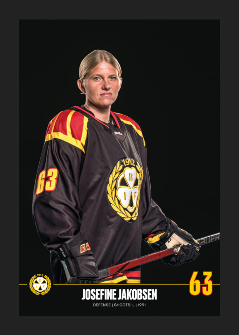 Josefine Jakobsen #63 Brynäs IF 2024/2025-12